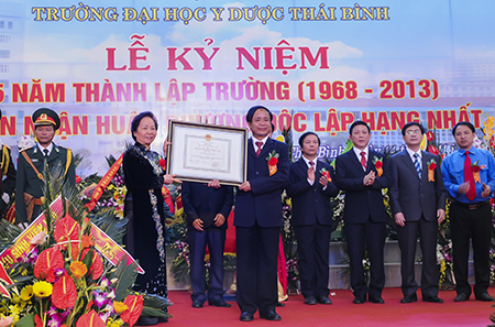 Truong Dai hoc Y Thai Binh doi ten truong