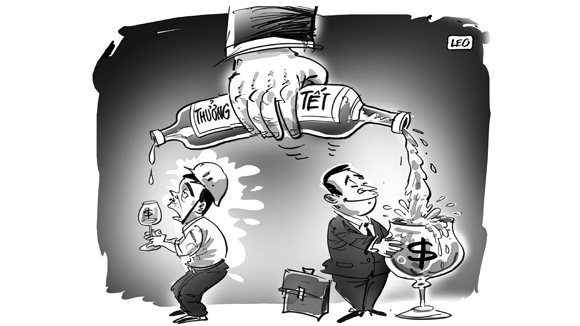 Chính-sách-Lao-động, Tiền-lương, khối-doanh-nghiệp FDI, khu-chế-xuất-và-công-nghiệp, lương-thưởng-tết