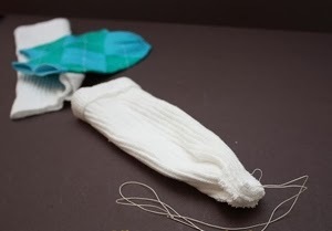 Huong dan lam nguoi tuyet handmade dep trang tri Giang sinh