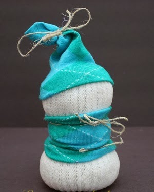 Huong dan lam nguoi tuyet handmade dep trang tri Giang sinh