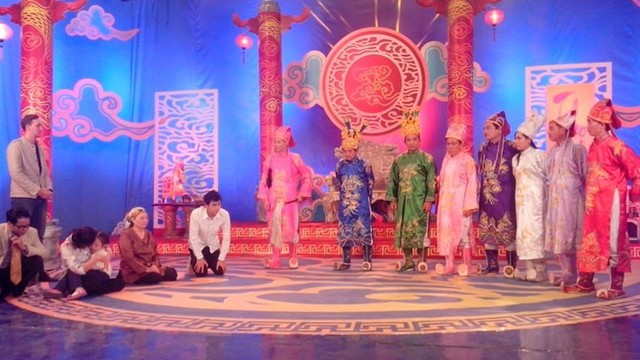 Lộ hình ảnh tập luyện đầu tiên của Táo quân 2014