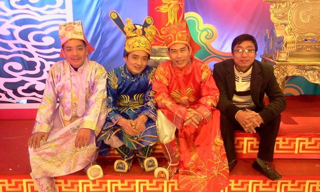Lộ hình ảnh tập luyện đầu tiên của Táo quân 2014-1