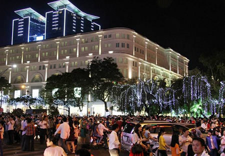 Nhung dia diem vui choi giang sinh tai TPHCM