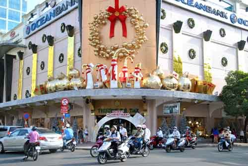 Nhung dia diem vui choi giang sinh tai TPHCM