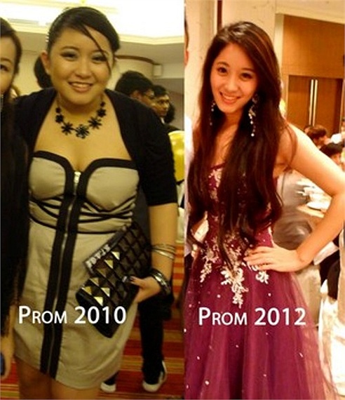 Qua trinh giam can cua co nang beo phi thanh hot girl