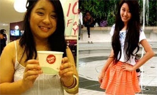 Qua trinh giam can cua co nang beo phi thanh hot girl