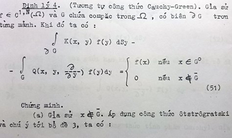 Luận án Phó tiến sỹ năm 1986 của PGS Đặng Văn Khải.