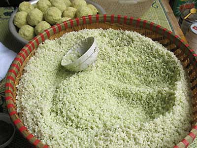 Huong dan cach goi banh chung ngon nhat ngay tet