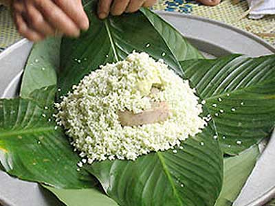 Huong dan cach goi banh chung ngon nhat ngay tet