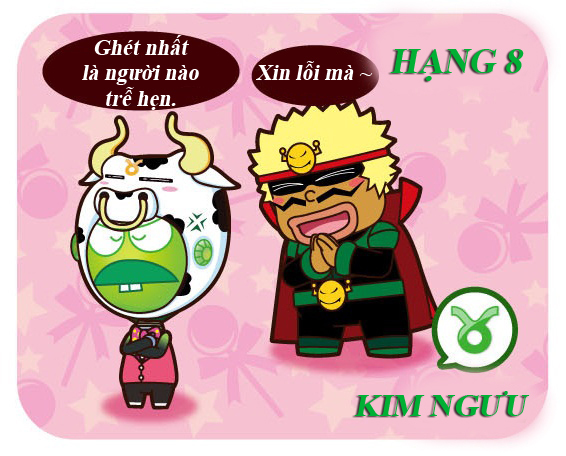 Xep hang 12 cung hoang dao de lo hen nhat