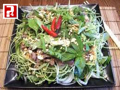 Nộm ngó sen rau muống món ngon lạ miệng ngày xuân