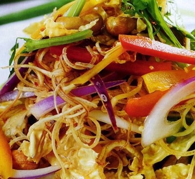 gỏi nộm hoa chuối
