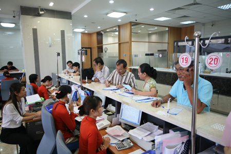 Thuong tet ngan hang 2014 duoc 2 trieu dong