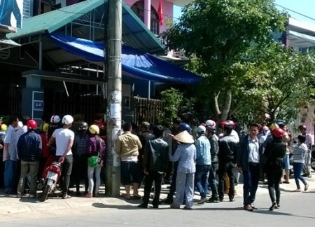 Hiện trường nơi xảy ra vụ án mạng