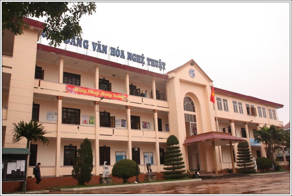 Cao dang Van hoa nghe thuat Nghe An thi ket hop xet tuyen nam 2014