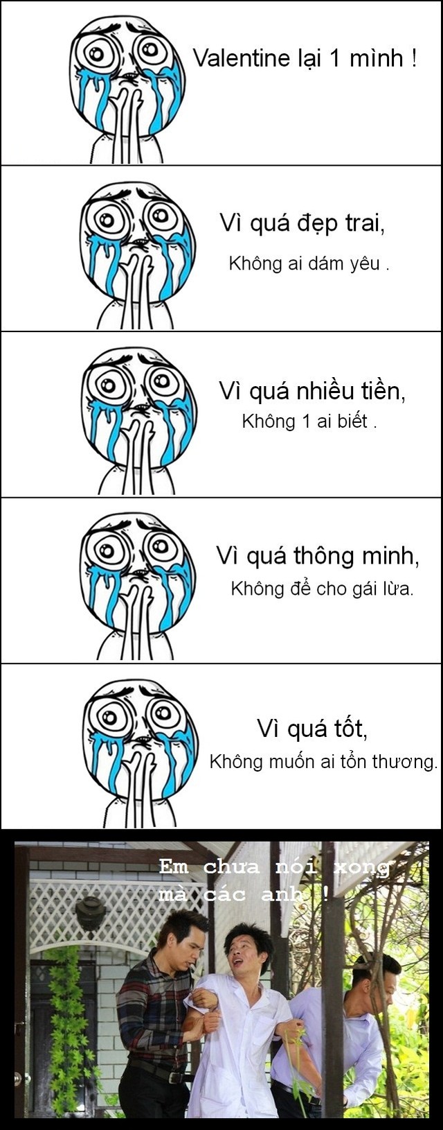 Loạt ảnh chế siêu độc và hài hước về ngày lễ tình yêu Valentine