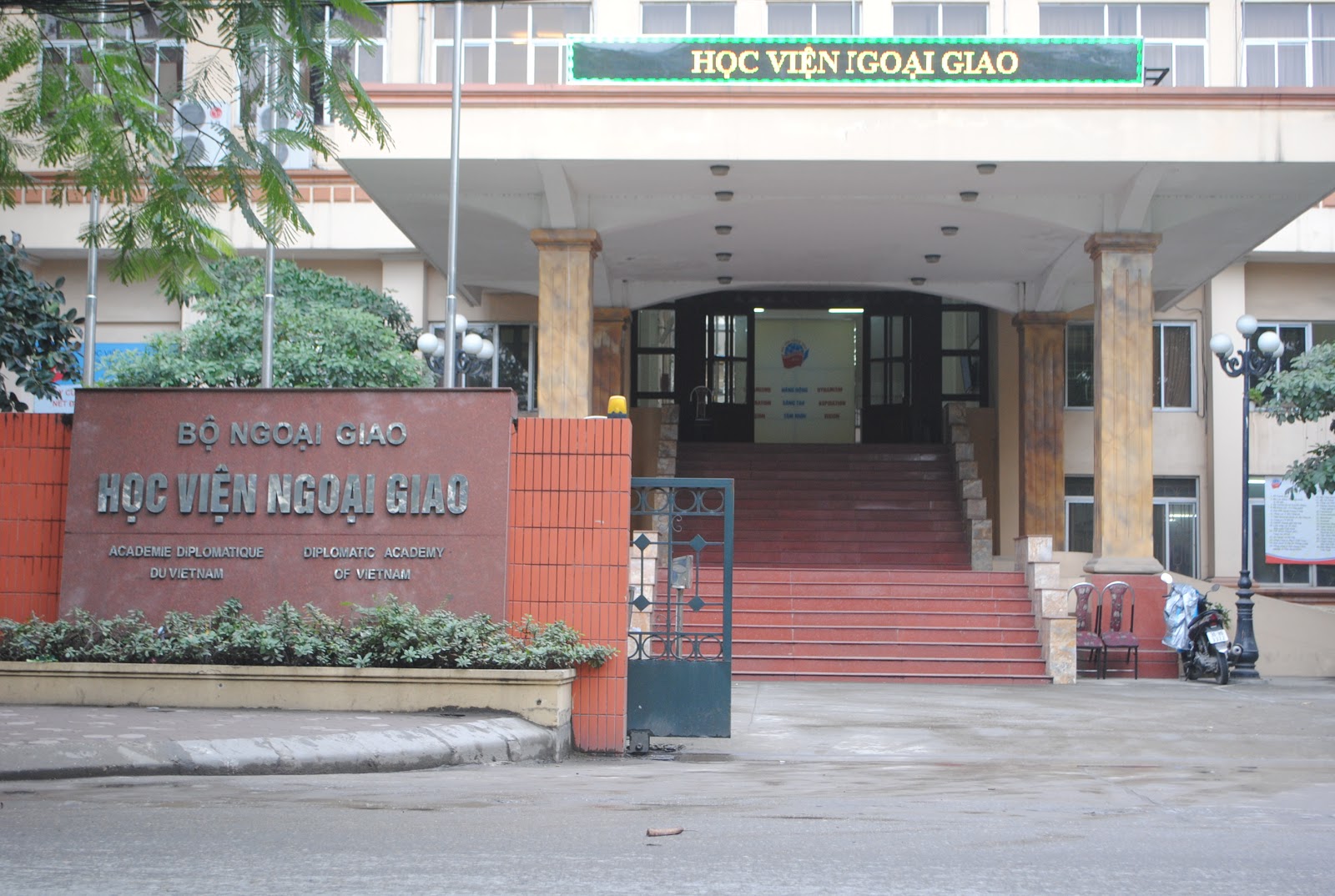Hoc vien Ngoai giao tuyen sinh cao hoc nam 2014 dot 1