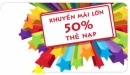 Viettel khuyến mại tháng 2/2014 lần 2 (50%)
