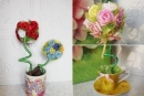 Cách làm hoa hồng bằng ruy băng cực đẹp và đơn giản