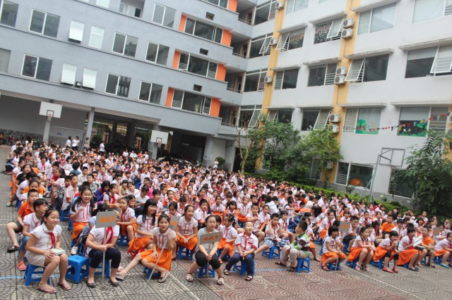 Truong THCS & THPT Quoc te Thang Long tuyen sinh vao lop 6 nam 2014