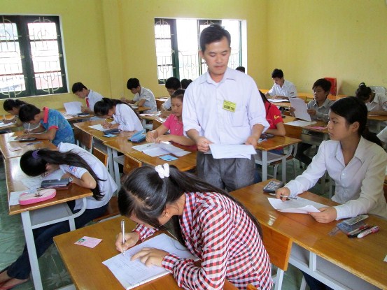 Nhung quy dinh doi voi thi sinh khi vao phong thi tot nghiep, dai hoc