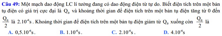 De thi thu dai hoc mon Ly khoi A,A1 truong THPT chuyen Vinh Phuc nam 2014 co dap an