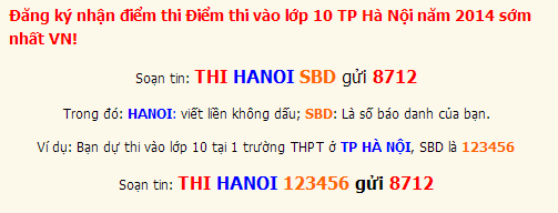 Dap an de thi vao lop 10 mon Toan Ha Noi nam 2014
