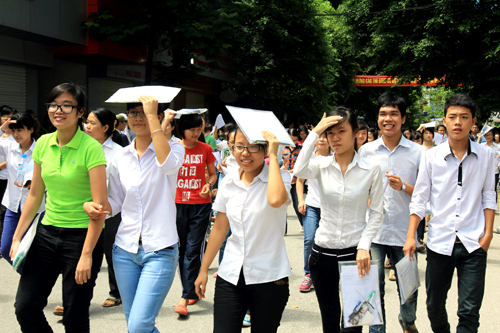 Du bao thoi tiet trong 2 ngay thi DH, CD dot 2