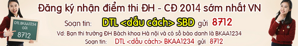Dap an de thi mon Anh khoi D nam 2014 cua Bo GD&DT