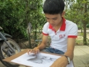 Khâm phục chàng trai thi đỗ ngành kiến trúc với bàn tay 3 ngón