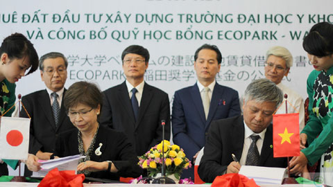 Thanh lap truong Dai hoc Y khoa Tokyo Viet Nam