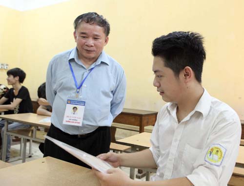 Thay the diem san bang 4 muc diem xet tuyen vao Dai hoc, CD nam 2014