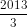 dpi{80} frac{2013}{3}