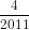 dpi{80} frac{4}{2007}