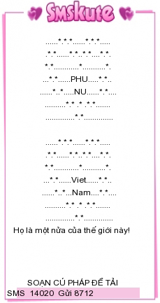 Tin nhan hinh ngay 20/10 dep nhat