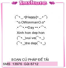 Tin nhan hinh ngay 20/10 dep nhat