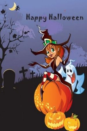 Hinh nen Halloween kinh di cho dien thoai