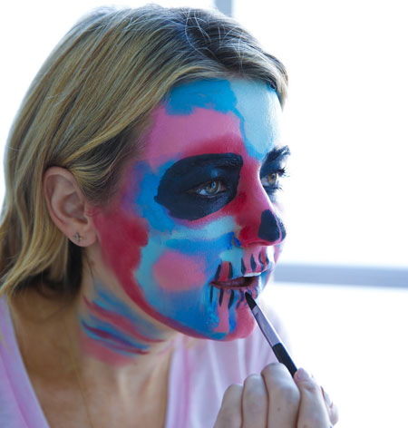 Cach hoa trang mat na Halloween an tuong nhat