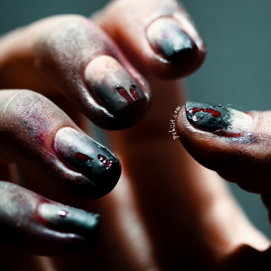 Hình ảnh Gợi ý cho những bộ móng “để đời” Halloween 2013 số 3