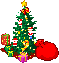 Hình ảnh động cây thông Noel