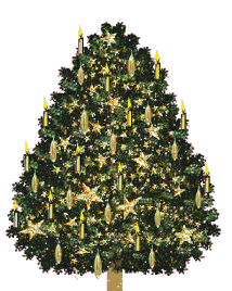 Cay thong Noel, ong gia, avatar va vat trang tri dep