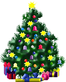 Cây thông Noel đầy đủ sắc màu