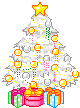 Cay thong Noel, ong gia, avatar va vat trang tri dep