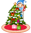 Cay thong Noel, ong gia, avatar va vat trang tri dep