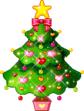 Cay thong Noel, ong gia, avatar va vat trang tri dep