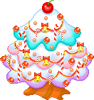 Cay thong Noel, ong gia, avatar va vat trang tri dep