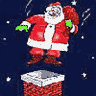 Cay thong Noel, ong gia, avatar va vat trang tri dep
