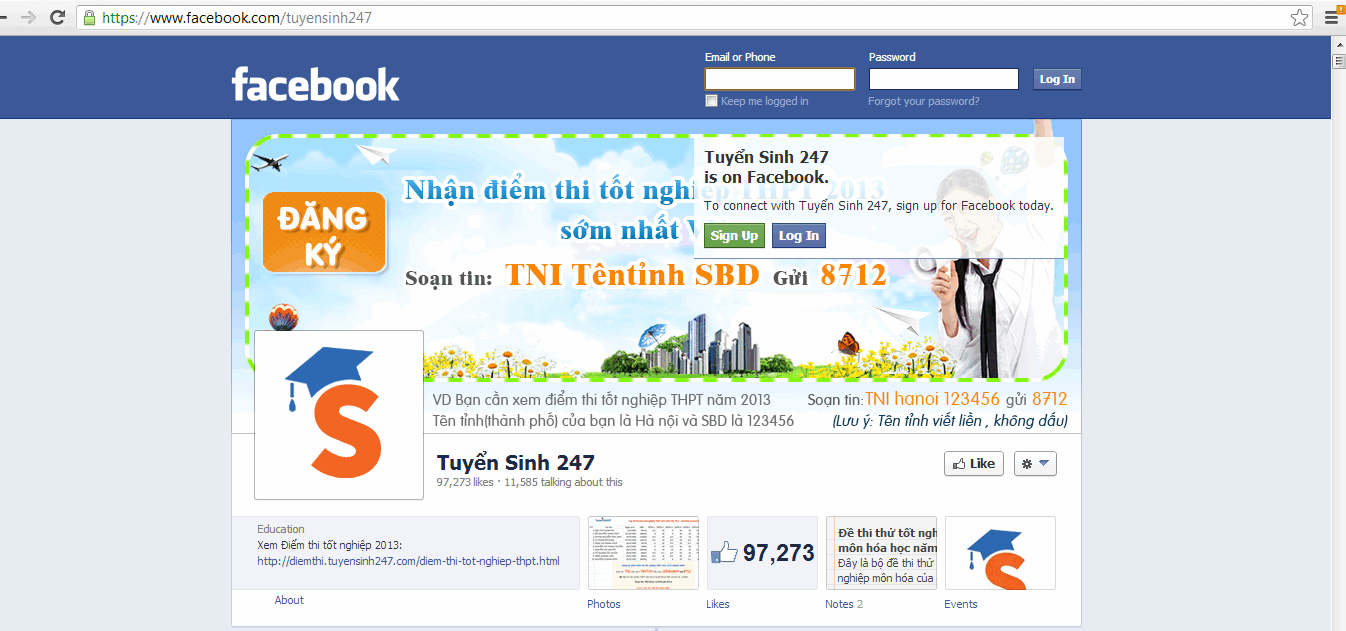Cach vao facebook ngay 19/6/2013 thanh cong 100%