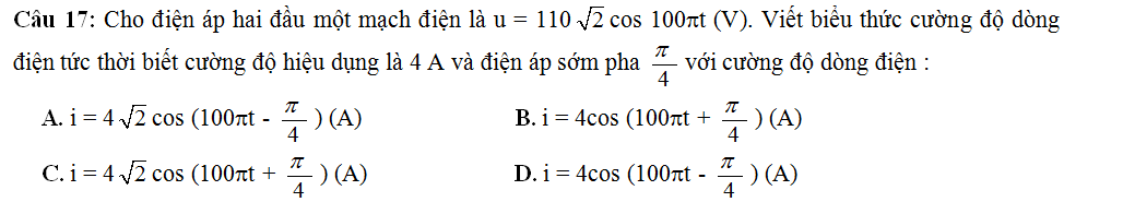 De thi hoc ki 1 mon Ly lop 12 THPT Nguyen Du nam 2014