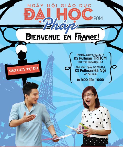 Ngay hoi giao duc Dai hoc Phap tai Viet Nam